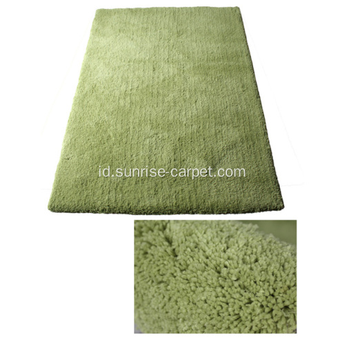 Karpet Microfiber Dengan Warna Biasa